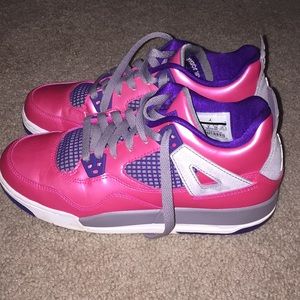 Air Jordan Retro GS Pink/Purple Foil